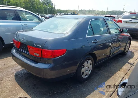 2005 Honda Accord 2.4 Lx z USA, uszkodzony, nr VIN 1HGCM564X5A001197